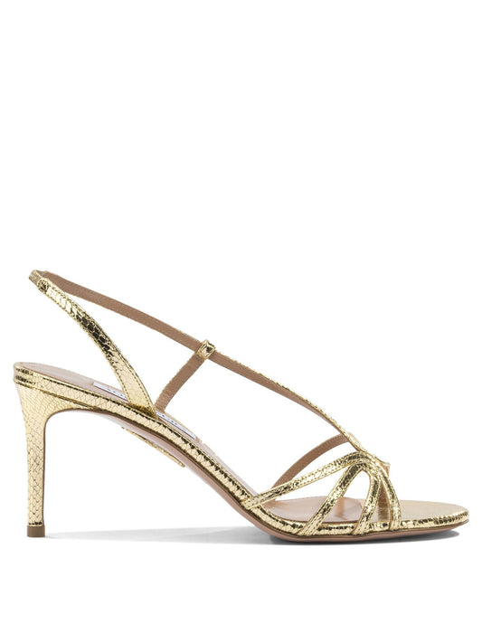 Aquazzura "Talk To Me 75mm" Heeled Sandals