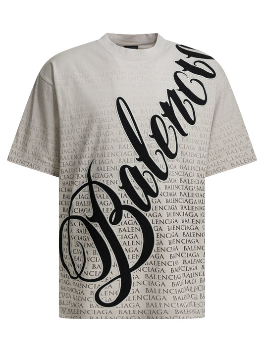 Balenciaga "Big B" Crew Neck T Shirt
